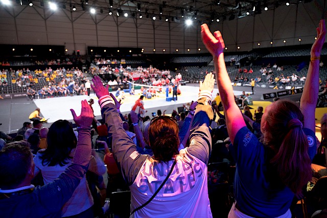 Families and friends of Team US celebrate their athletes and victories at the long-delayed Invictus Games 2020 The Hague, held in The Netherlands in 2022. The athletes are current and former military service members who embodied the Invictus spirit while overcoming wounds, injury, and illness to compete in sports on the world stage.